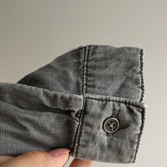 CLOTH & STONE | GREY WASHED PULLOVER - Picture 6 of 9